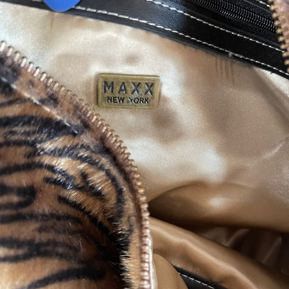 Faux fur bag